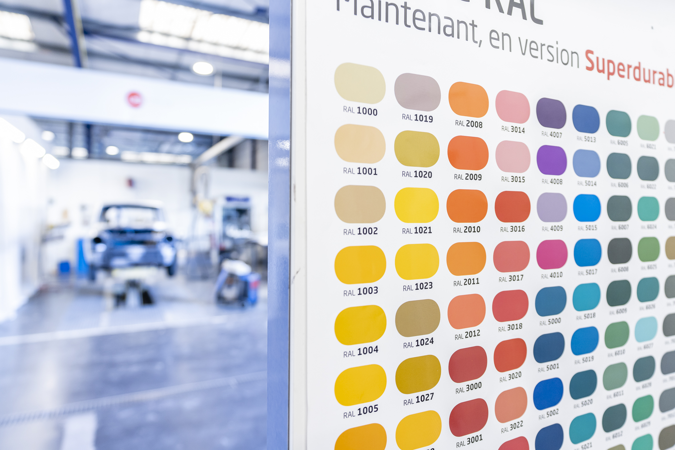 Atelier de carrosserie Métiffiot à Valence